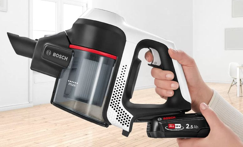 Aspiradora Serie Bosch | 6 Bks611mtb,  Escoba (Blanco Negro) Bks611mtb