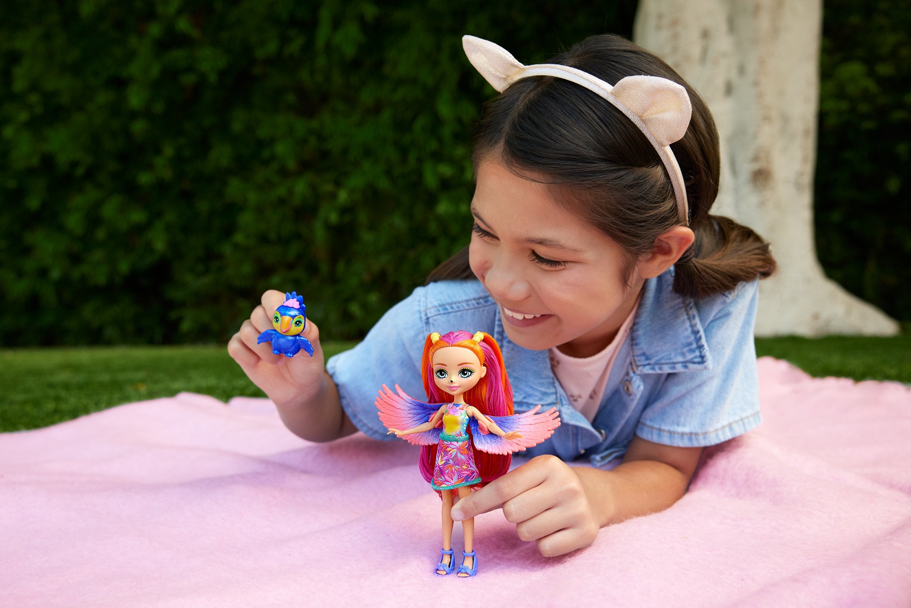 Muñeca Mattel Enchantimals Trippi Toucan, Hrx83