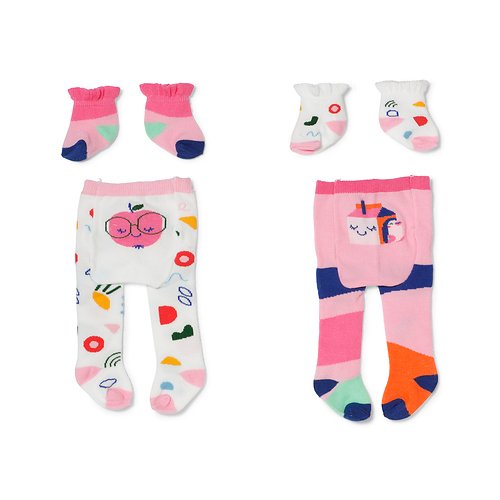 Zapf Creation Baby Born® Medias Y Calcetines 43cm, Accesorios Para Muñecas Artículos Surtidos 839485