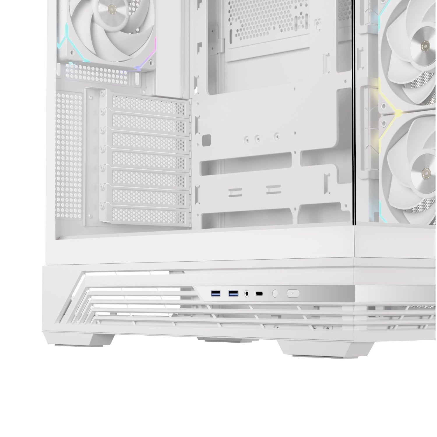 EAN 6977277365900 - Einarex EXCS-PR-800R-W carcasa de ordenador Midi Tower Blanco imagen 7