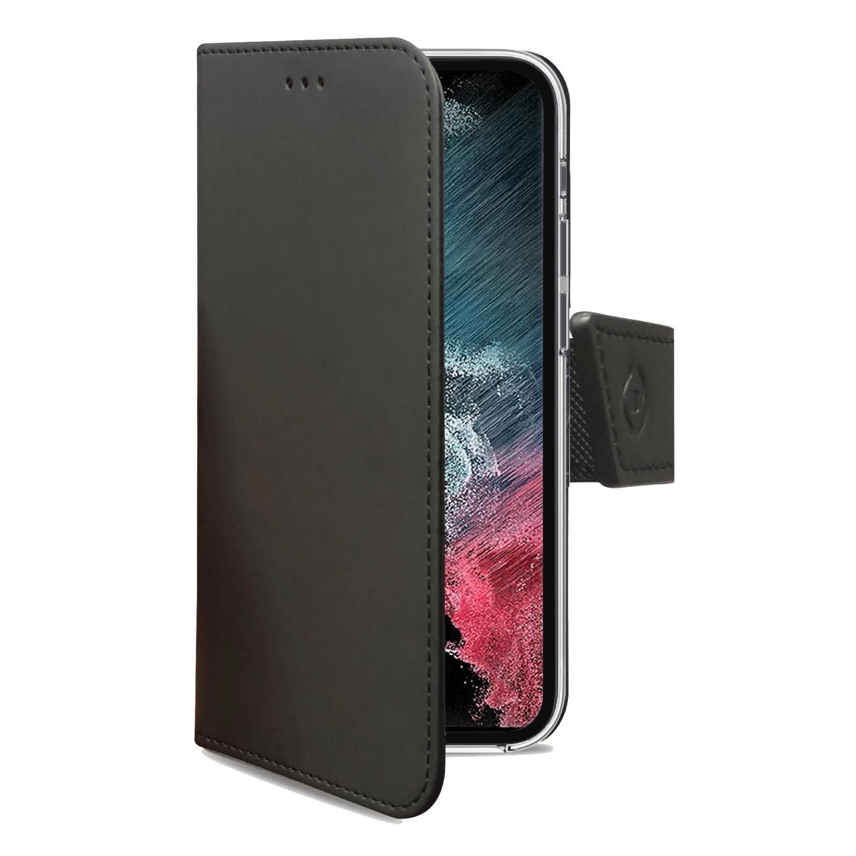 Celly Wally Funda Para Galaxy S23 5g  (6.1") Libro Negro
