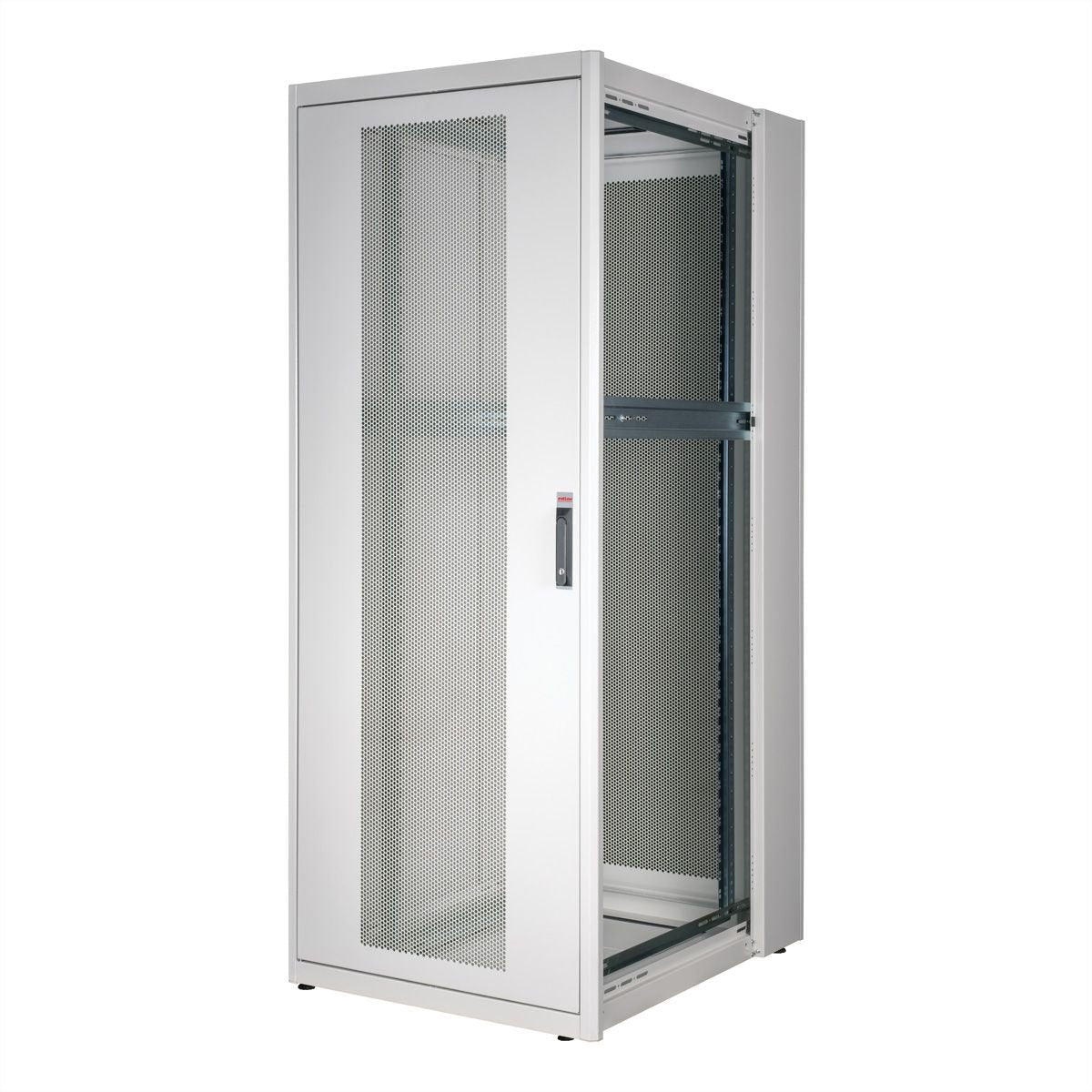 Roline 19-Zoll Serverschrank Basic 42 He, 800x1000 Bxt Perforiert Grau