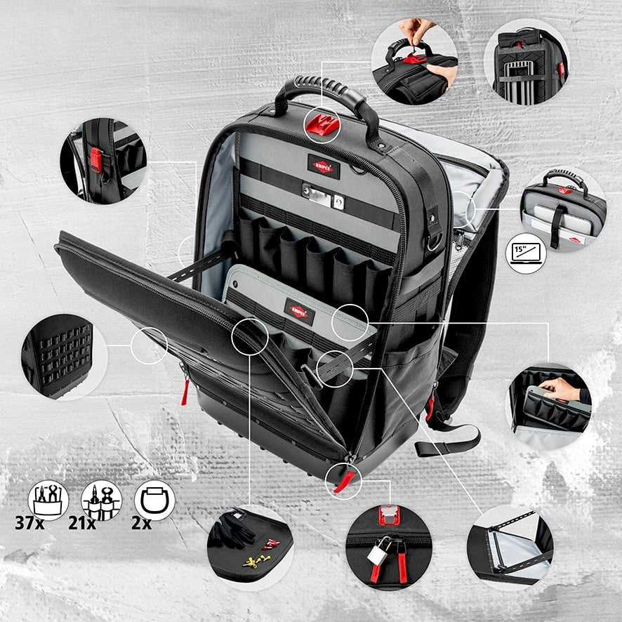 Knipex 00 21 50 S, Kit De Herramientas Negro
