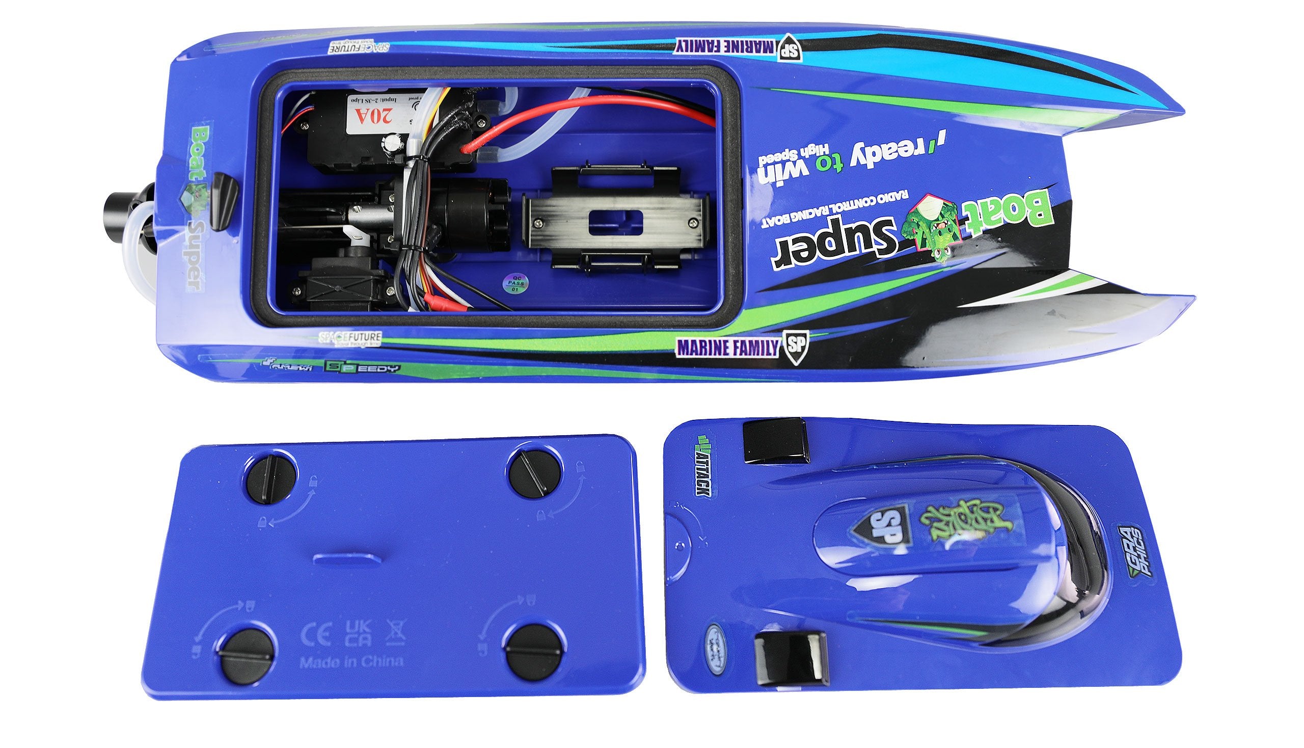 EAN 4262408975267 - Amewi 26114 modelo controlado por radio Barco Motor eléctrico imagen 6