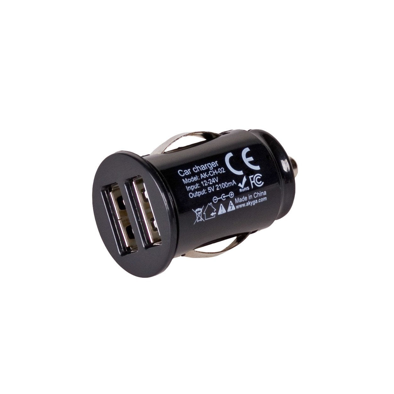 EAN 5901720130969 - Akyga AK-CH-02 cargador de dispositivo móvil Universal Negro Encendedor de cigarrillos Auto imagen 2