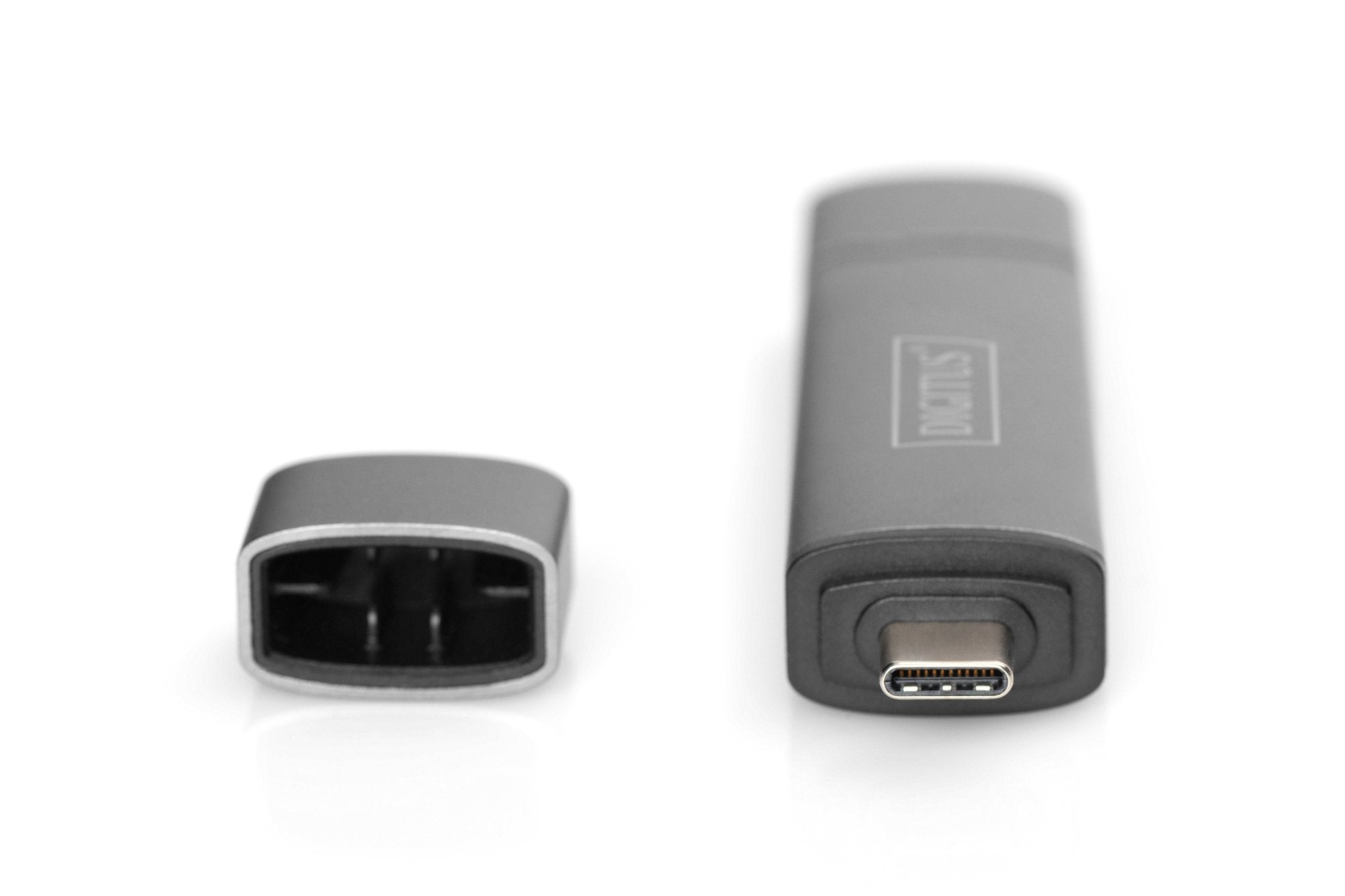 Combo Card Reader Hub Usb-C+   Accs Usb 3.0 1x Sd 1x Microsd Grey