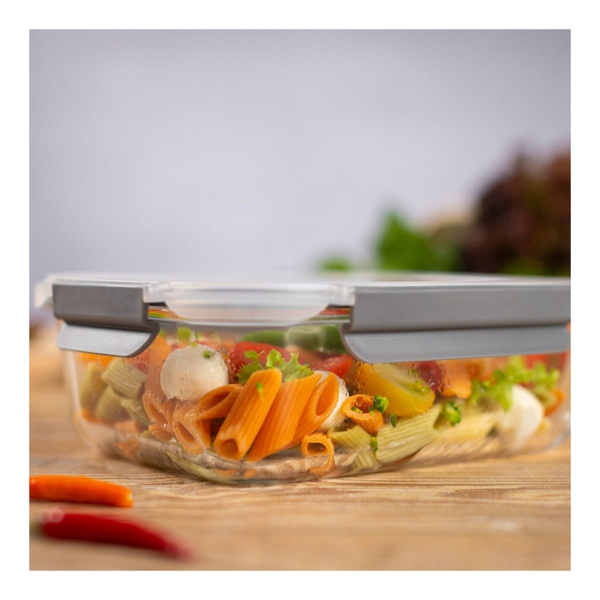 EAN 7610154240325 - KUHN RIKON 24032 recipiente de almacenar comida Rectangular Contenedor 1,05 L Transparente 1 pieza(s) imagen 4