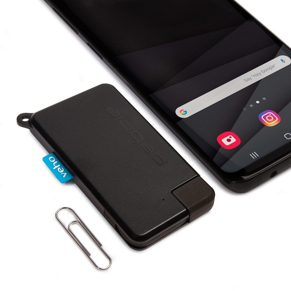 EAN 0811805030907 - Veho Pokket Polímero de litio 1000 mAh Negro imagen 2