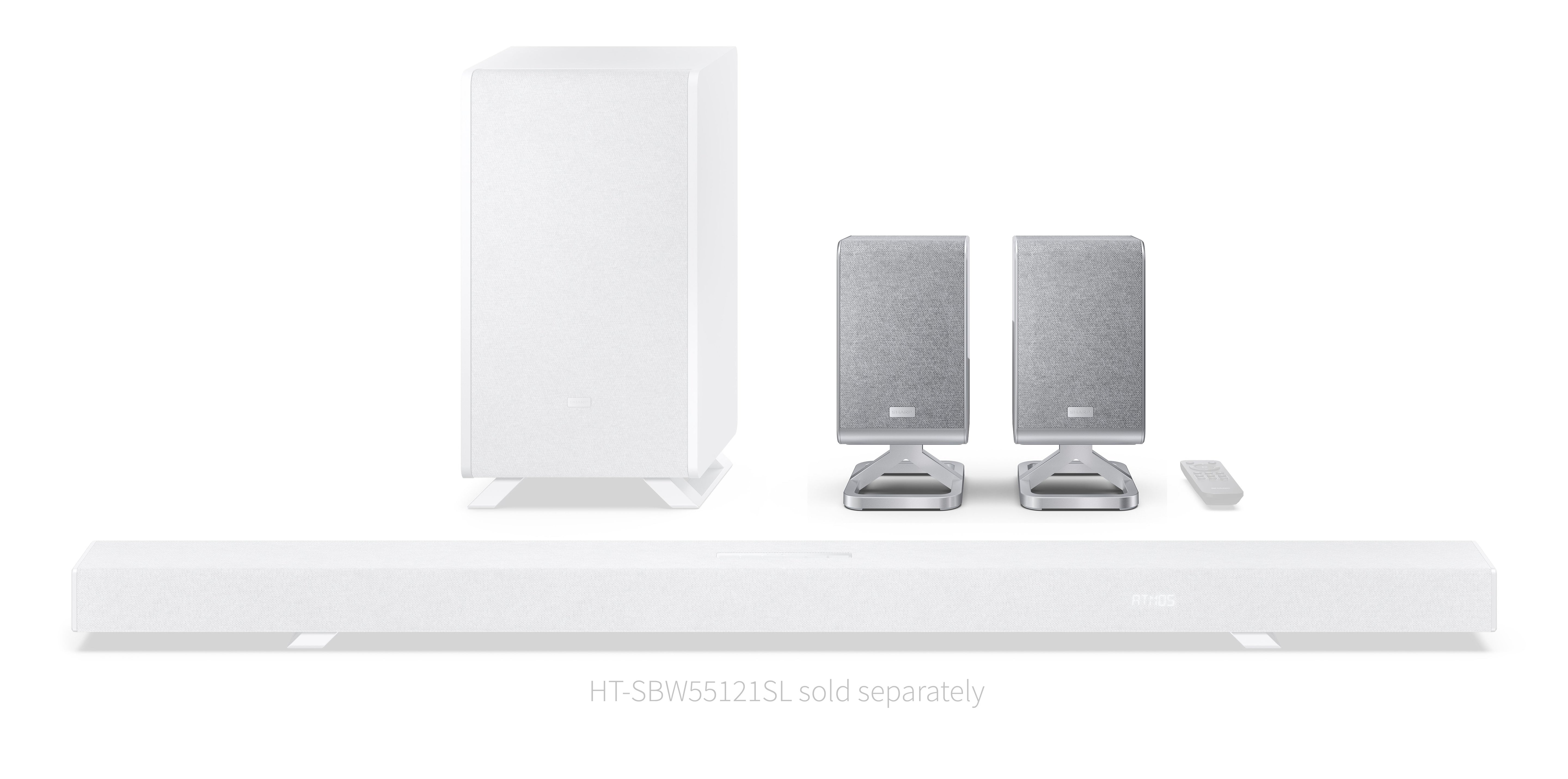 EAN 4550556112284 - Sharp HT-SPR52021(SL) altavoz Plata Inalámbrico 66 W imagen 4