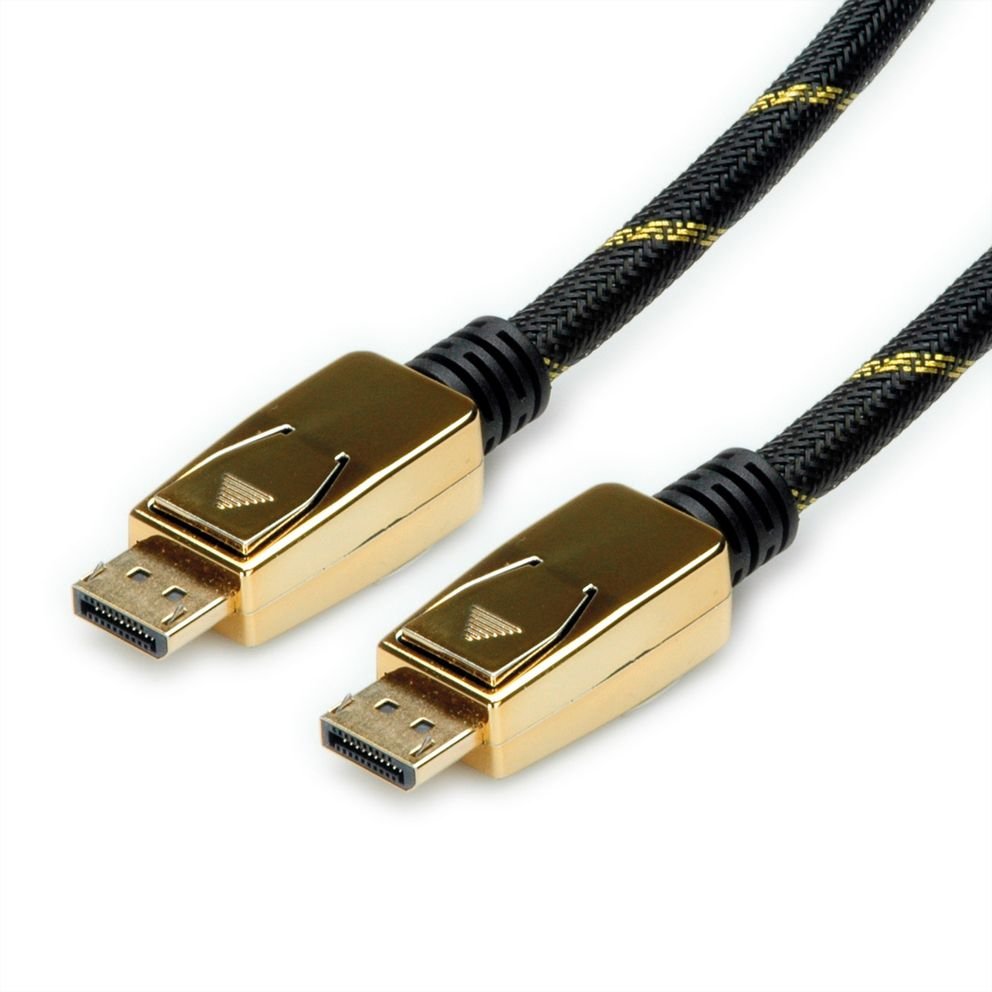 EAN 7630049610989 - ROLINE 11.04.5922 cable DisplayPort 3 m Negro, Oro imagen 2