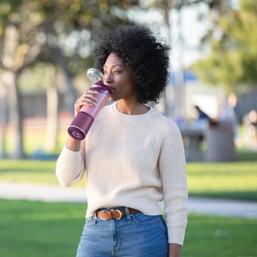 Ninja Bc151eupr Blast Kabelloser Standmixer Lila