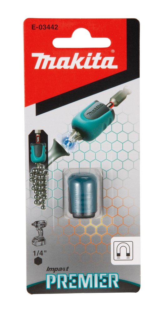 EAN 0088381570107 - Makita E-03442 soporte para puntas de destornillador 25,4 / 4 mm (1 / 4") 1 pieza(s) imagen 3