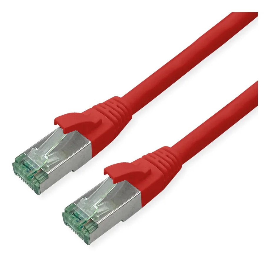 Roline Rm Cable De Red Cat.6a S Ftp (Pimf), Rot, 1 M