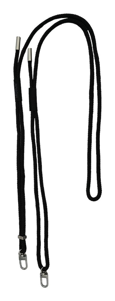 Adjustable Lanyard - Black - 2 Accs