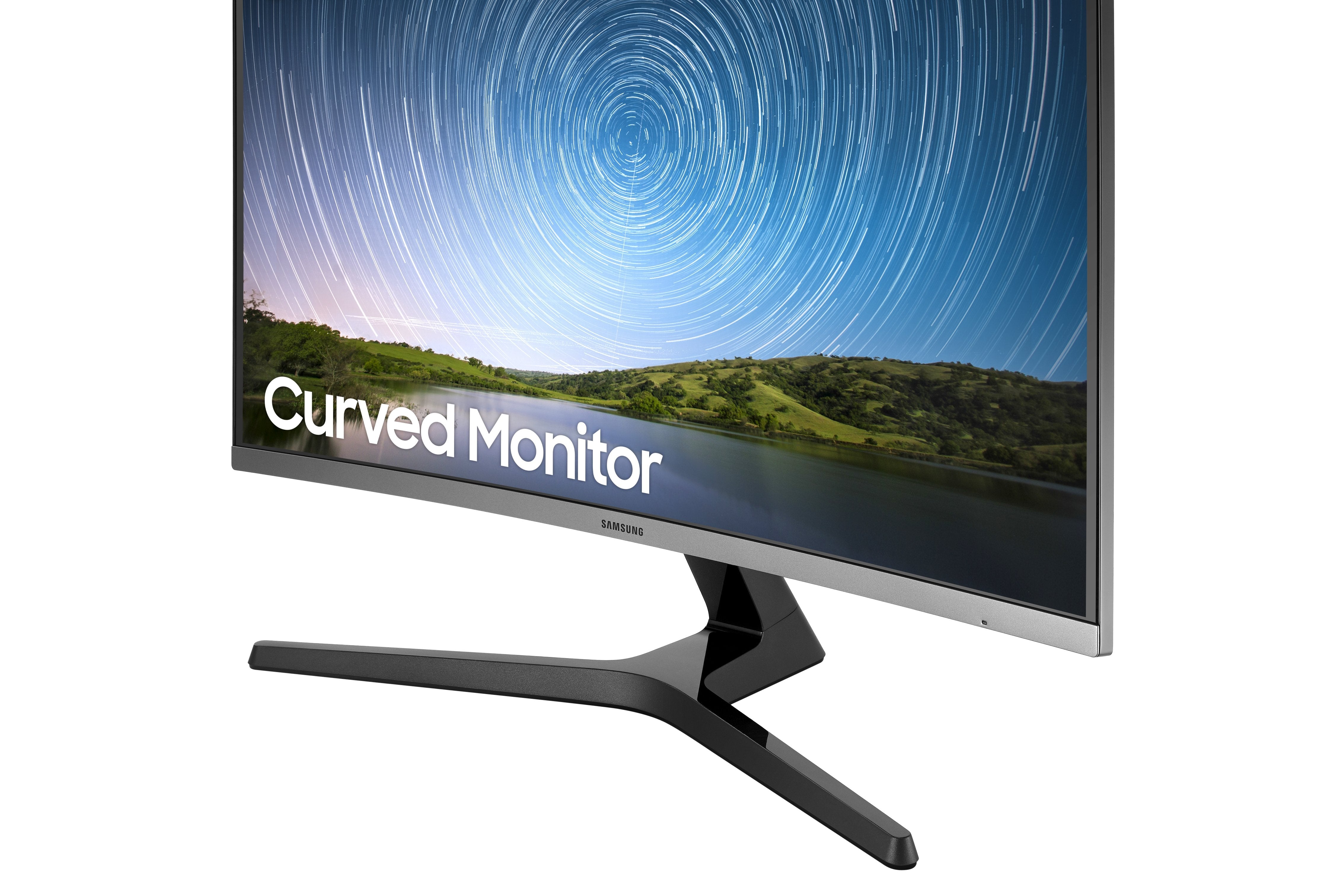 Samsung C27r500fhp 27" Curved  Full Hd Led Azul, Gris
