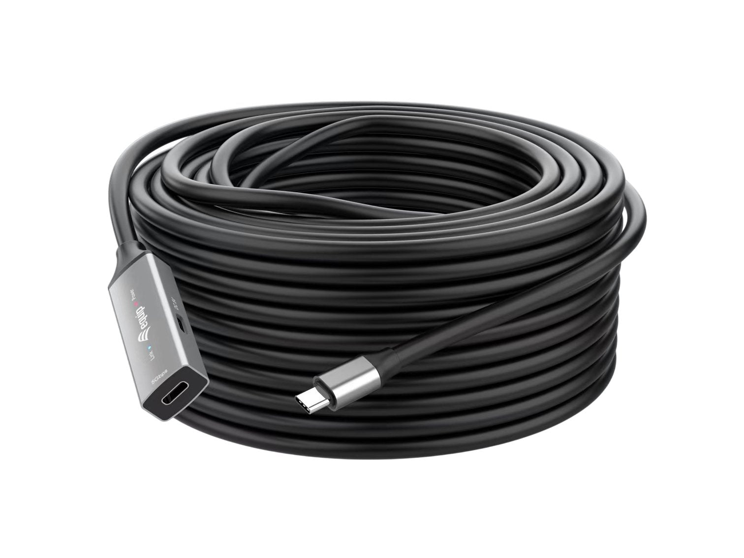 Equip Cable Usb-C3.2->C Gen1 Akt.Erweit.M H 5.00m Negro