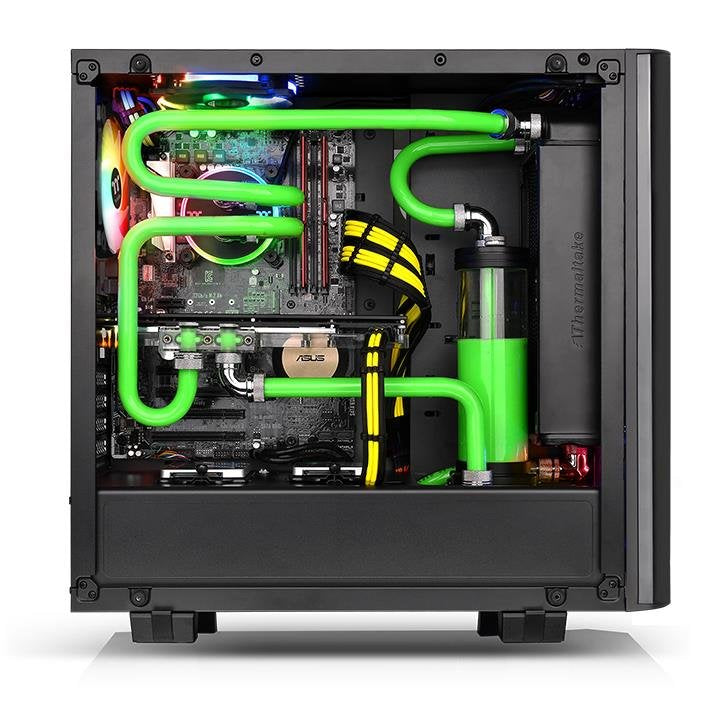 EAN 4711246874626 - Thermaltake View 21 TG RGB Plus Midi Tower Negro imagen 9