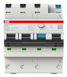 Abb Fi Ls-Interruptor Dsx203nca-B16 0,03 6ka 3p+N Tipo A B 16 30ma 2csr256192r1165