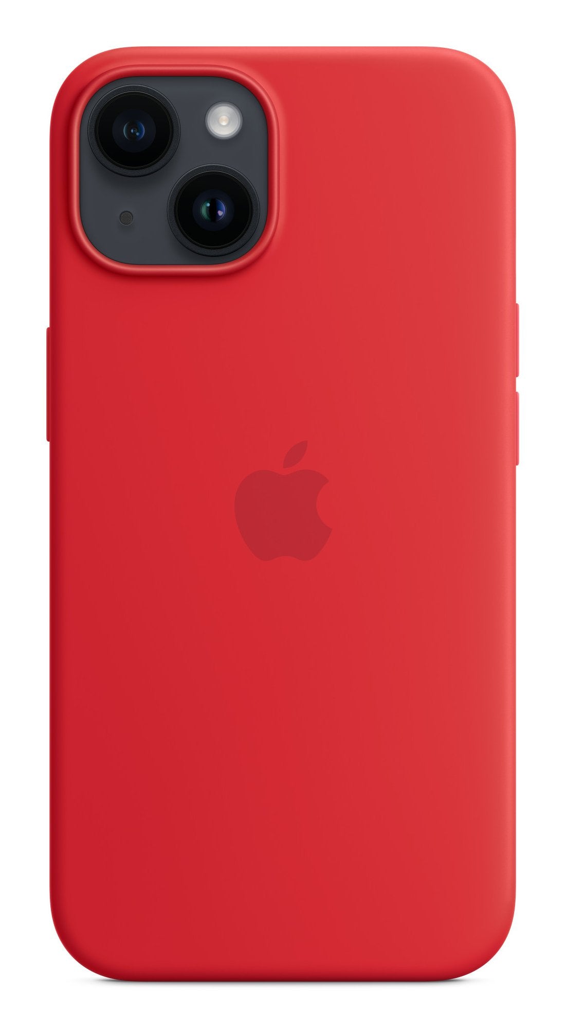 Funda De Silicona Apple Con Magsafe, Funda Para Móvil Roja, Iphone 14 Mw5u3zm/A