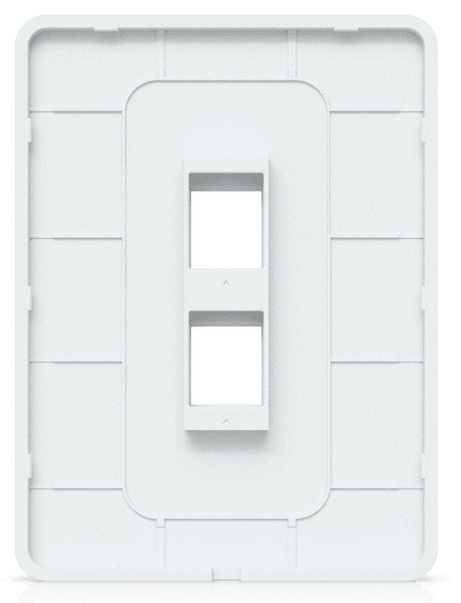 Universal Keystone Wall Plate  With Paintable Cover For A