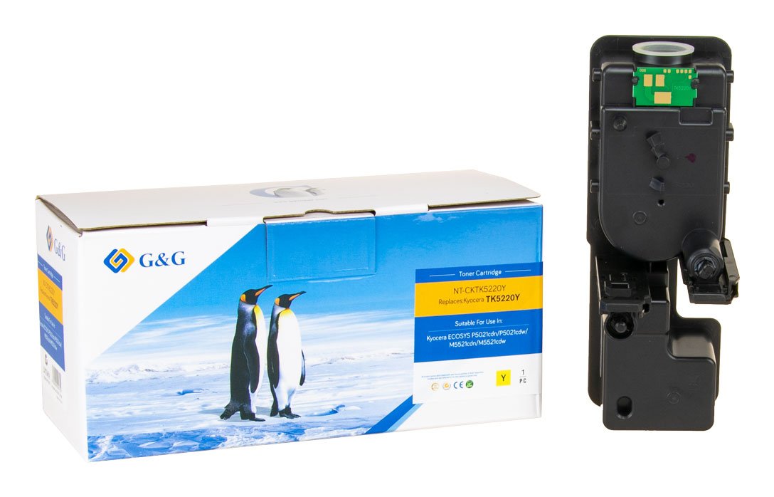 G&G Toner Compatible Con Kyocera Tk-5220y 1t02r9anl1