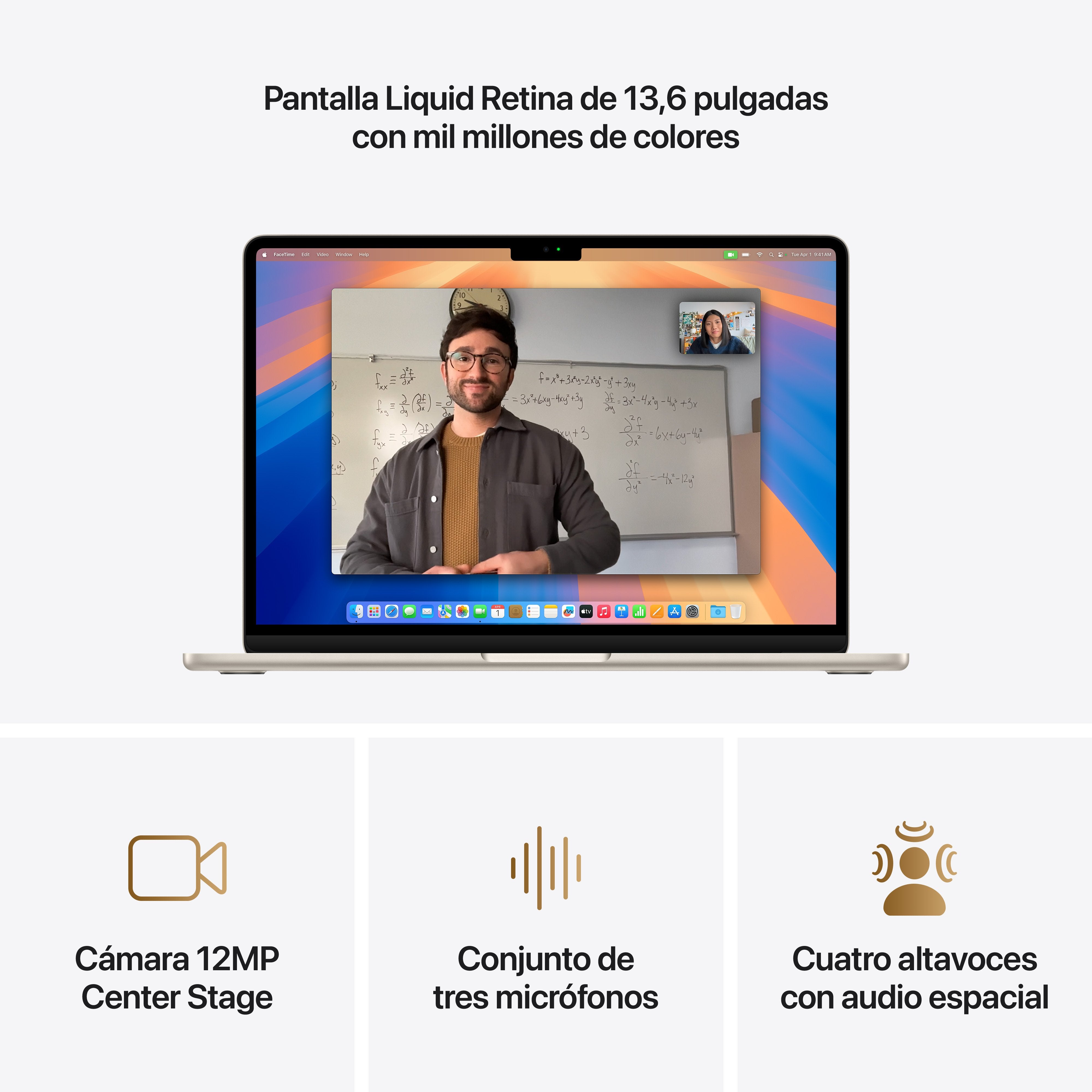 EAN 0195949837371 - Apple MacBook Air Apple M M4 Portátil 34,5 cm (13.6") 16 GB 256 GB SSD Wi-Fi 6E (802.11ax) macOS Sequoia  imagen 5