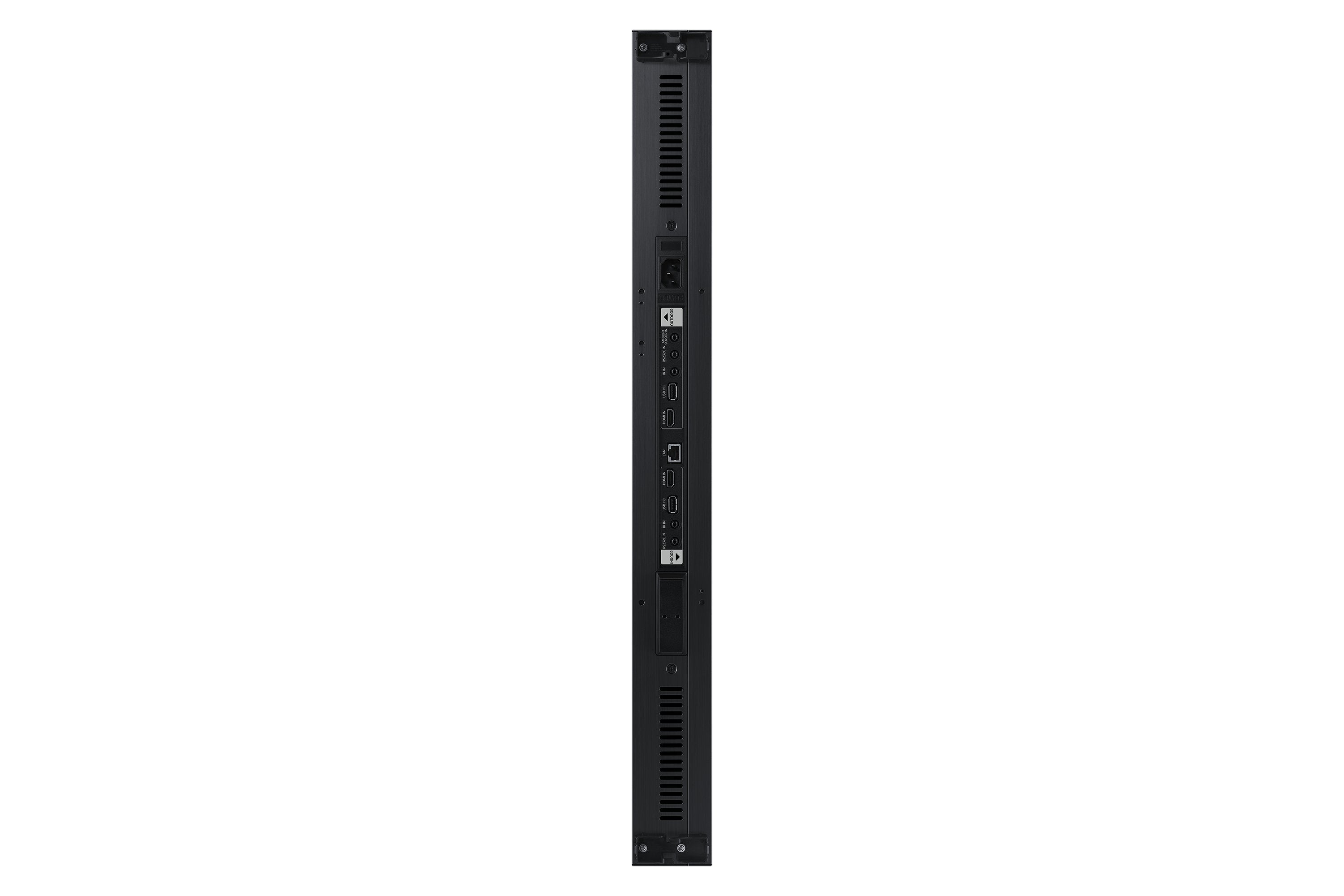 Monitor Doble Cara Samsung 55´´ (Om55n-Ds) Semi-Exterior Uso 24/7 Panel E-Led Blu / 1920x1080 /4000:1 /3000cd/M2 (Cara Semi-Exterior)  1000cd/M2 (Cara Interior) /Hdmi2.0 (2) / Hdcp2.2 / Usb2.0 / Soc Integrado  (Lh55omndsgbxen)