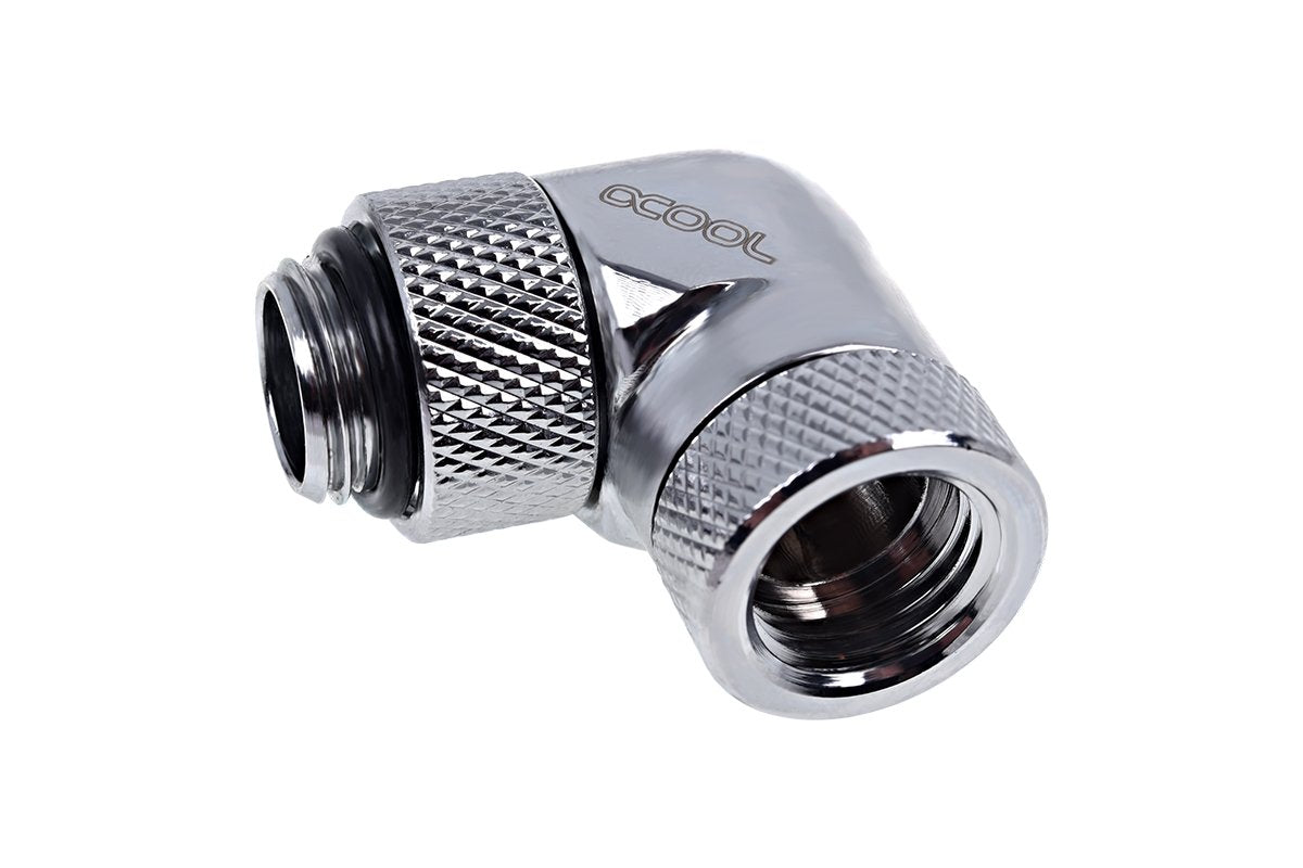 Alphacool Racor 90º Eiszapfen Angled Chrome