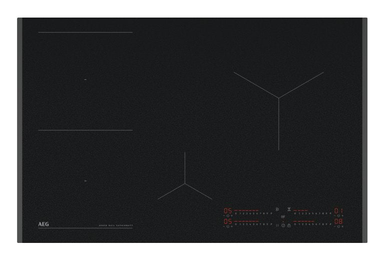 Aeg Tii84b10fz Negro Integrado 80 Cm Con Placa De Inducción 4 Zona(S)
