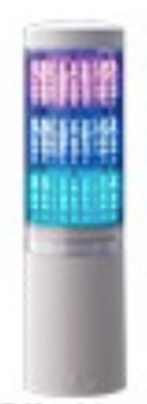 Torre De Señalización Patlite La6-3dtnwn-Ryg 21 Colores Blanco