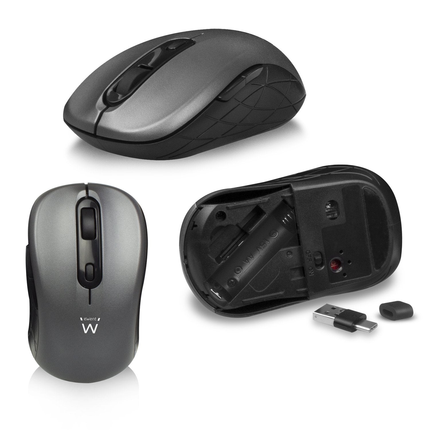 Teclado Español + Ratón Ewent Ew3272 Rf Inalámbrico Qwerty Negro