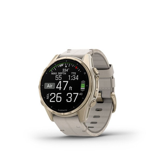 Smartwatch Garmin Fenix 8 3,3 Cm (1.3") Amoled 43 Mm Digital 416 X 416 Pixeles Pantalla Táctil Oro Wifi Gps (Satélite)