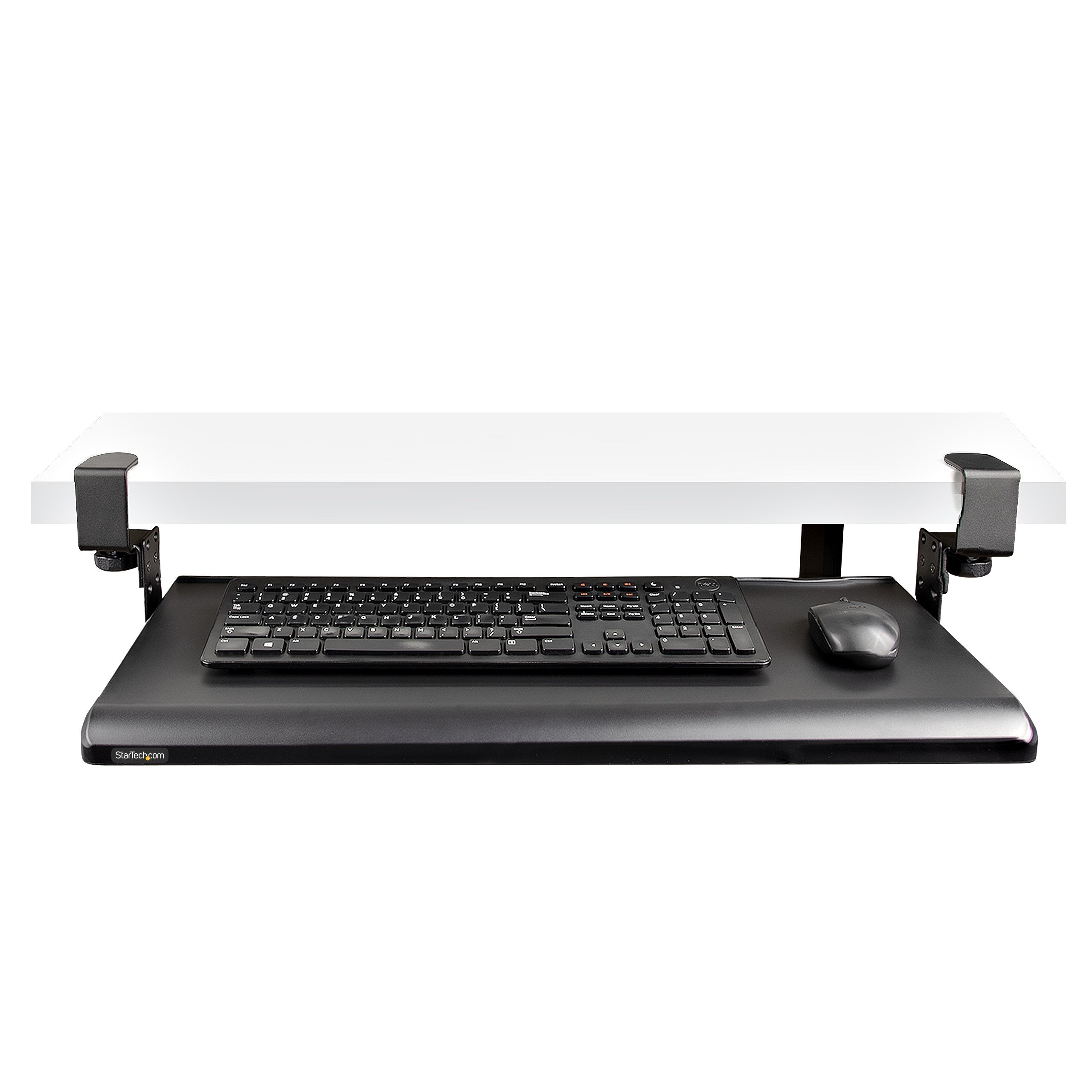 Startech.Com Teclado-Tray-Clamp1 Estacion De Trabajo Sentado O De Pie