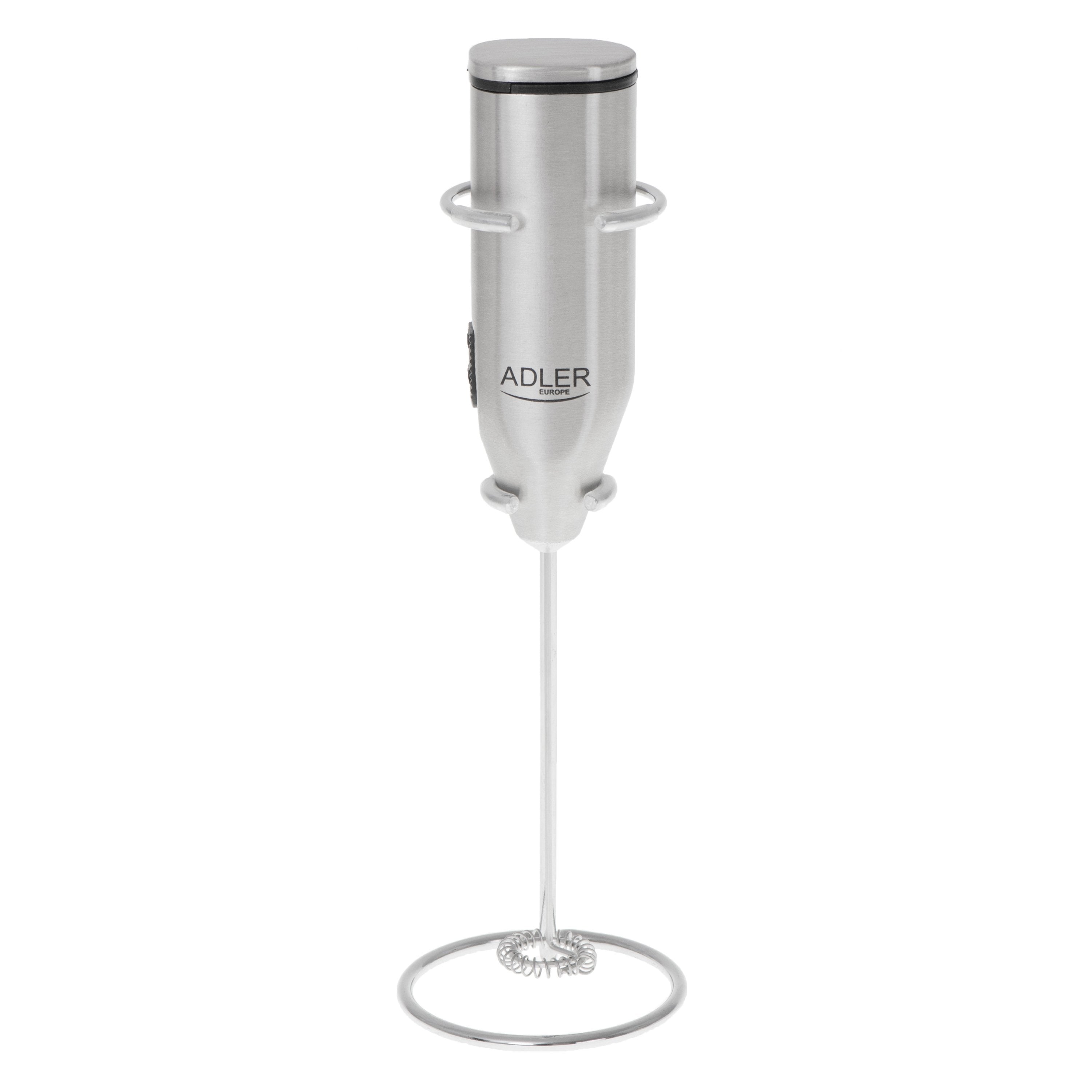 Adler Ad 4500 Espumador Para Leche Espumador De Leche De Mano Acero Inoxidable