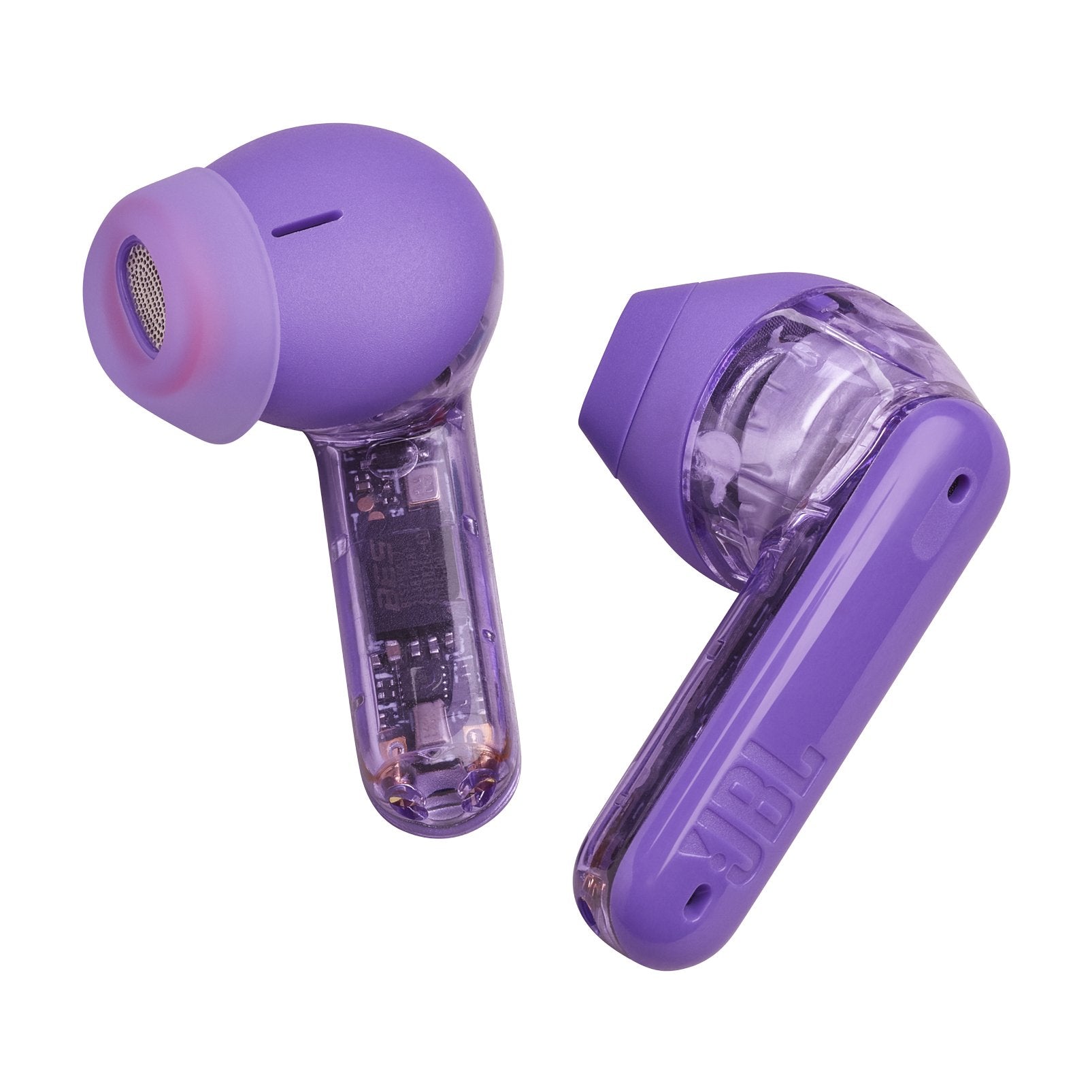 Auriculares Jbl Tune Flex Ghost Edition Púrpura Bluetooth