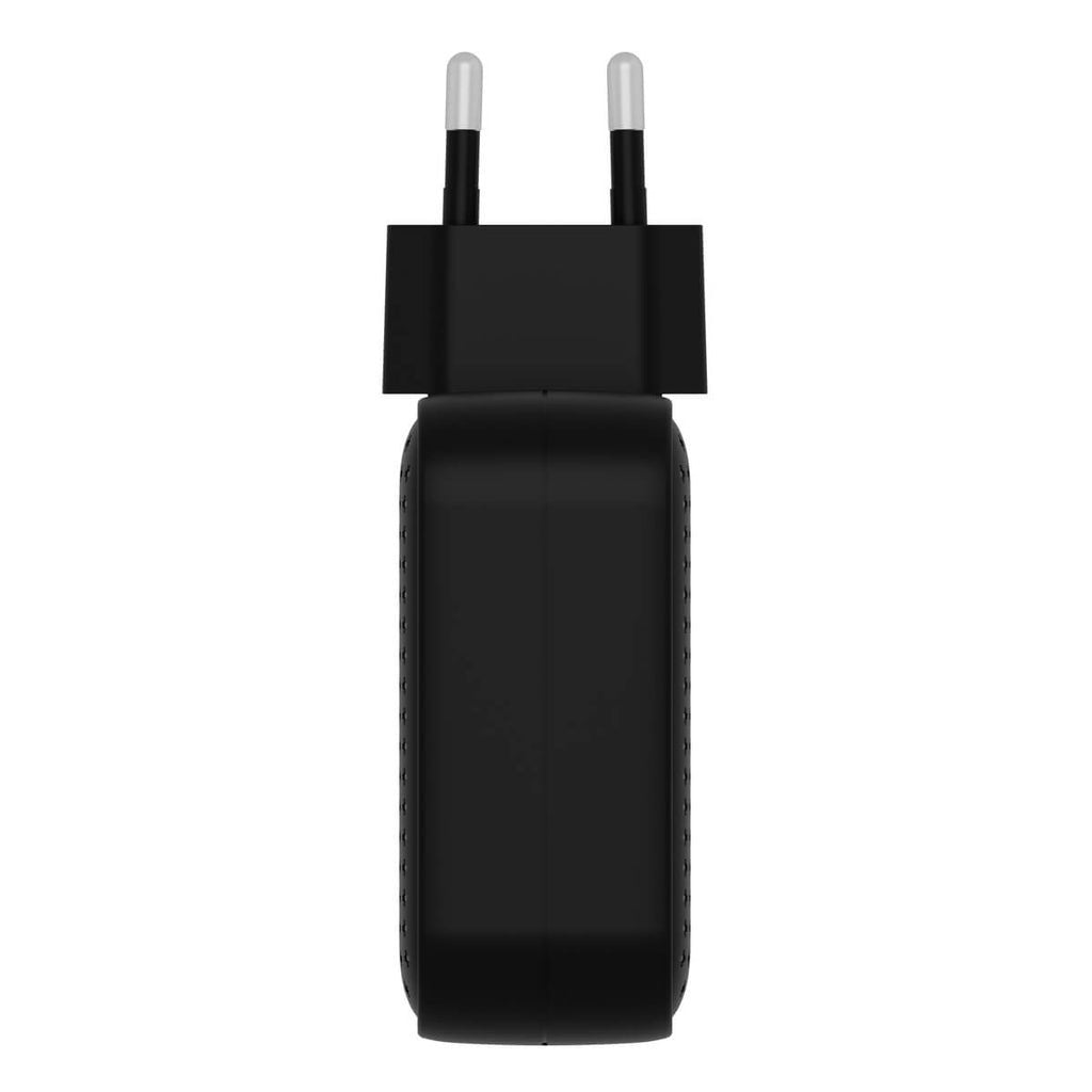 Catgador Targus Hyperjuice Gan 70 Vatios Power Delivery 3.0 + Pps Quick Charge 3.0 3 Conectores De Salida (2 Usb-C Usb) Negro