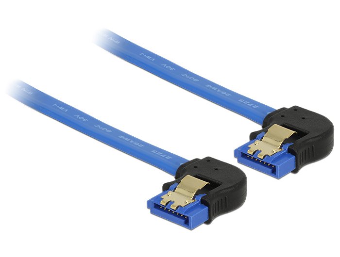 Cable Delock  Sata 6 Gb/S Hembra Unten Angular > Sata Buchs