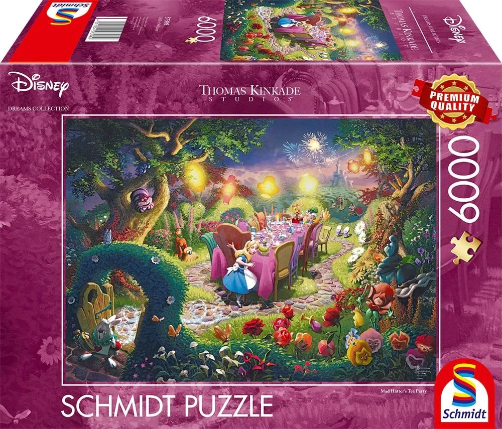 Puzzle Schmidt Disney Dreams Collection - Alicia En El País De Las Maravillas 6000 Piezas 57398