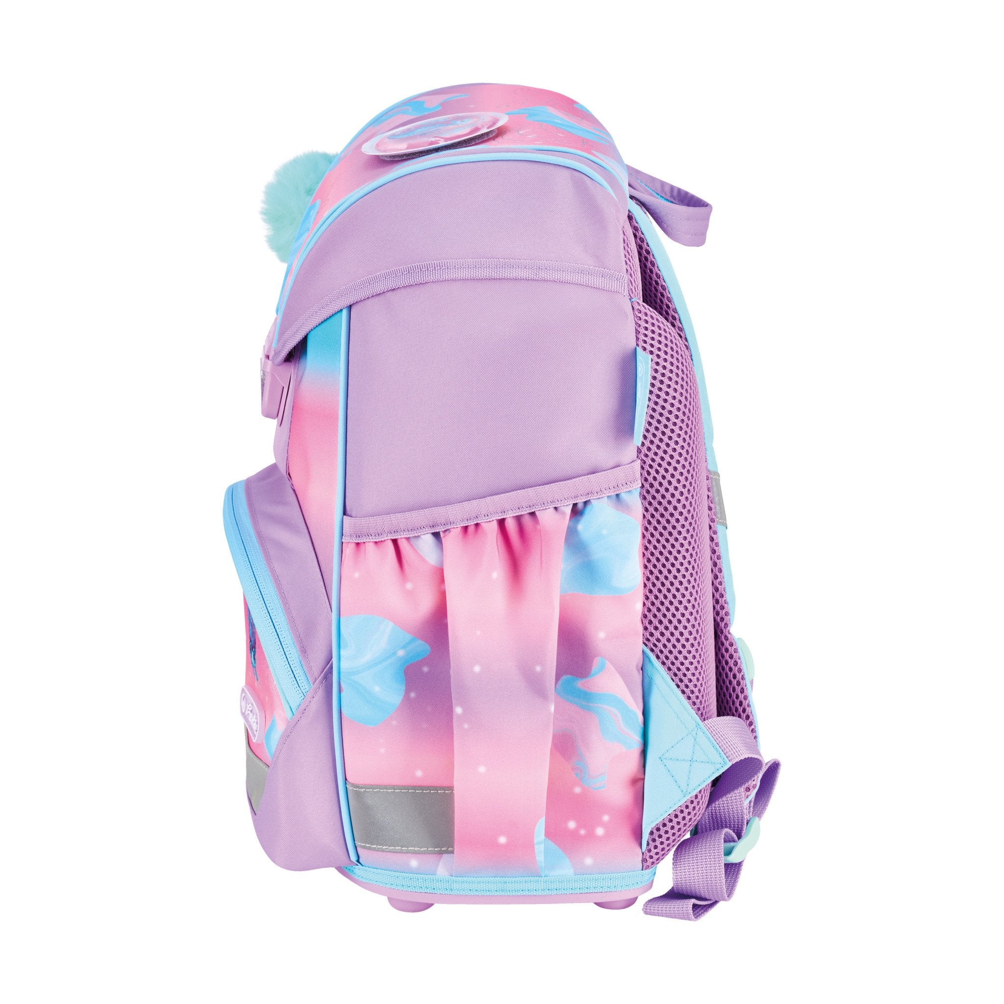 EAN 4008110396552 - Herlitz UltraLight Plus Ocean Lights juego de mochila escolar Chica Poliéster Azul, Rosa imagen 9