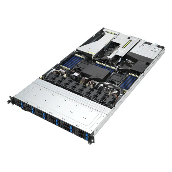 Asus Srs700-E11-Rs12u Intel C741 Bastidor (1u) Negro, Acero