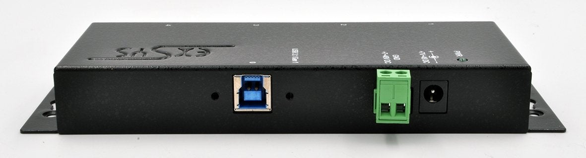 Usb 3.2 Gen1 Hub 4-Port Extern Negro Inkl.12v Netzt.+Usb3.0 Cable