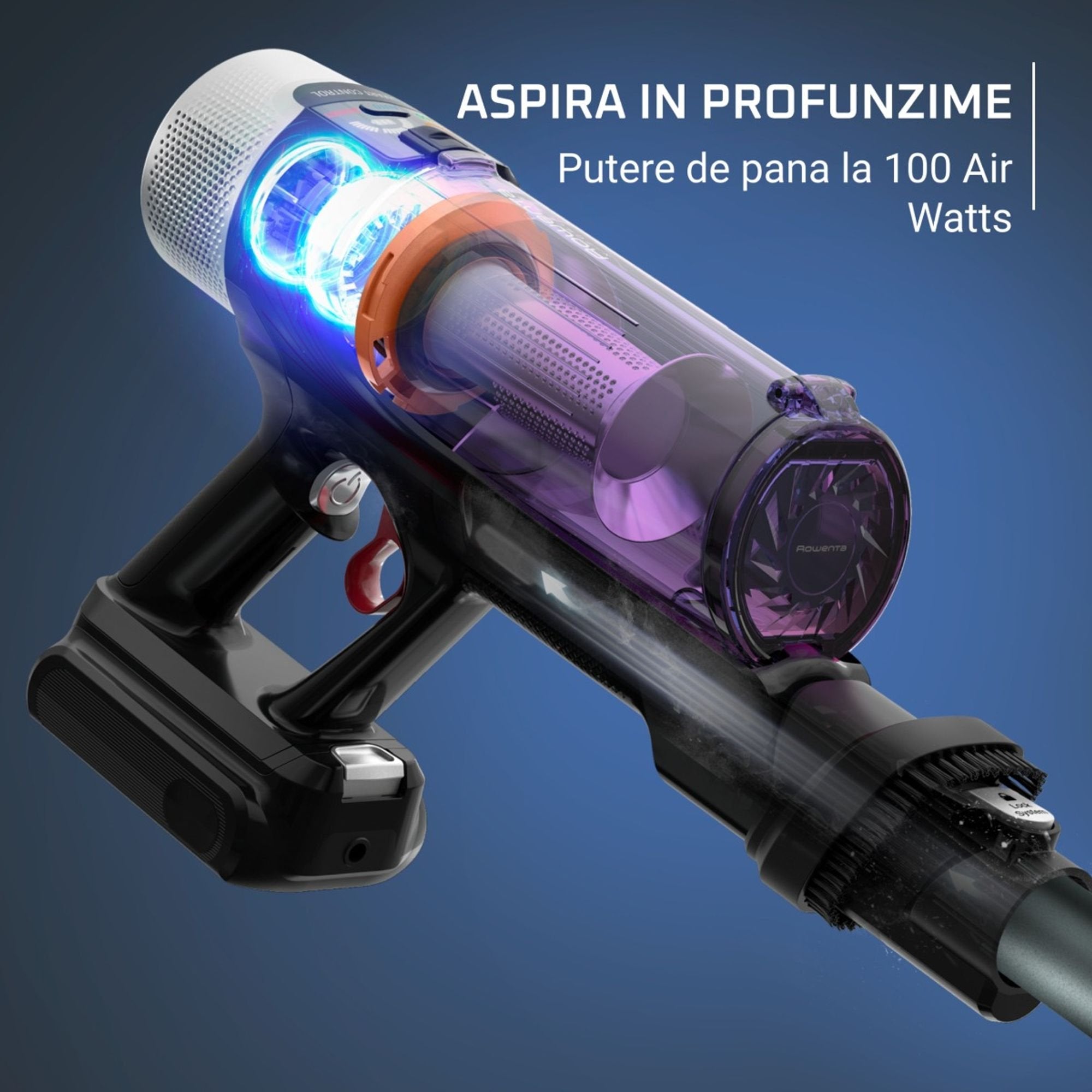 Aspirador Escoba Rowenta Rh2048wo X-Force Flex 9.60