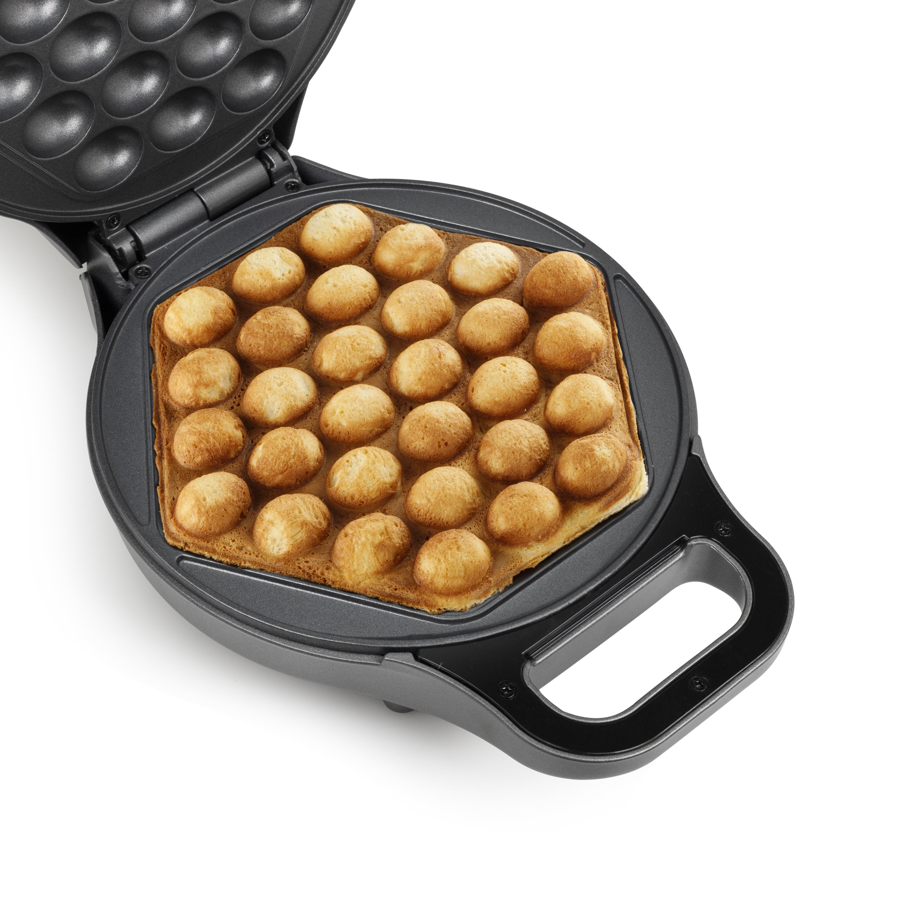 Princess 132465 Plancha Para Gofres De Burbujas, Potencia 700 W, 1 Gofre Belga, Negro