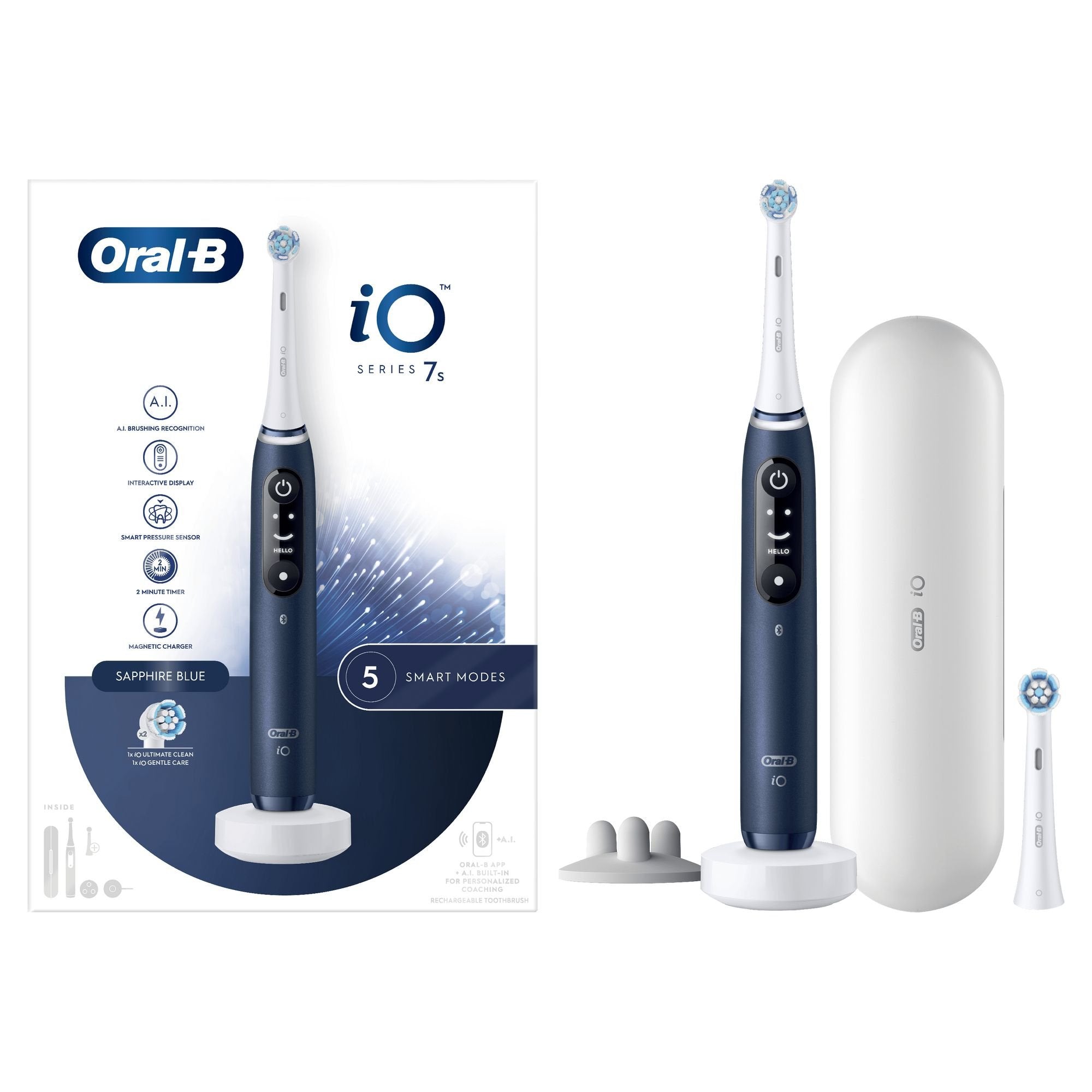 Oral-B Io Series 7s ZahnbRste Blau