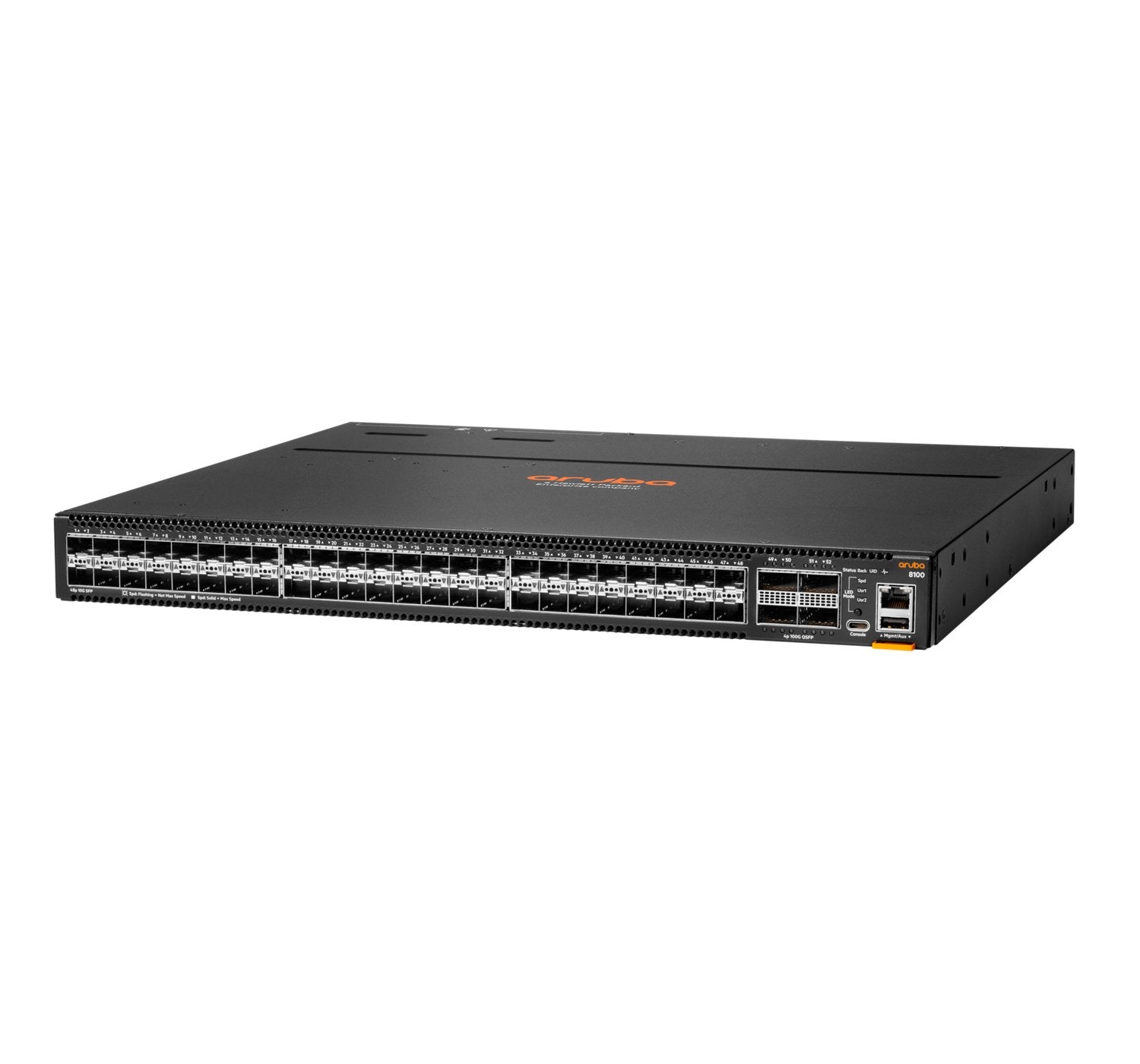 Hpe Aruba Networking Cx 8100 48x10g Sfp+ 4x40 100g Qsfp28 Switch
