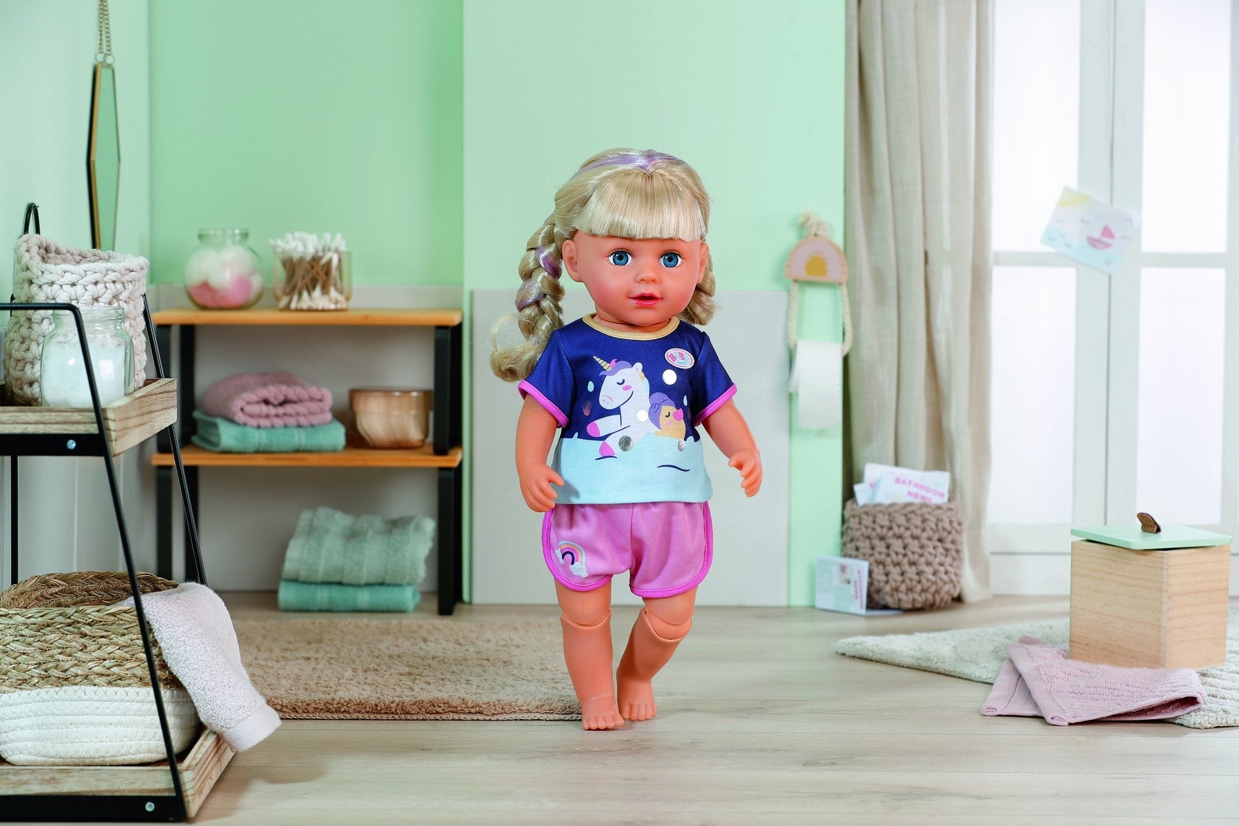 Zapf Creation Baby Born® Einhorn Pyjama 43cm 839256