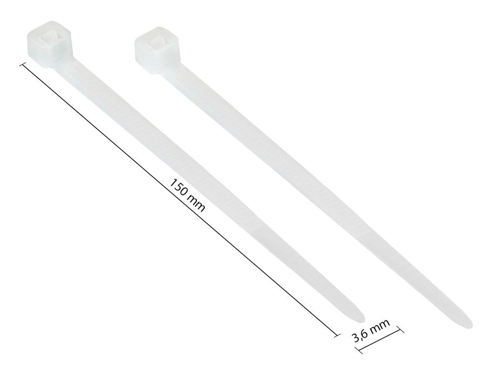 EAN 4014619708659 - Alcasa KAB-15T36 presilla Brida de entrada paralela Nylon Transparente 100 pieza(s) imagen 1