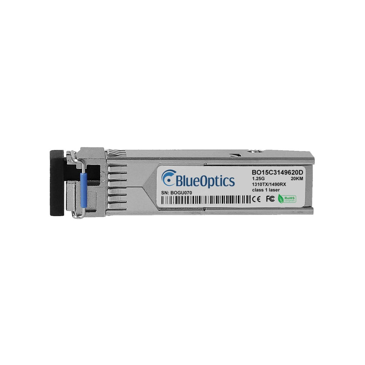 Blueoptics Nokia Siemens Networks V50017-U402-K500 Blueoptics Bo15c3149620d Sfp Transceiver, Lc-Simplex, 1000base-Bx-U, Singlemode Fiber, Tx1310nm/Rx1490nm, 10km