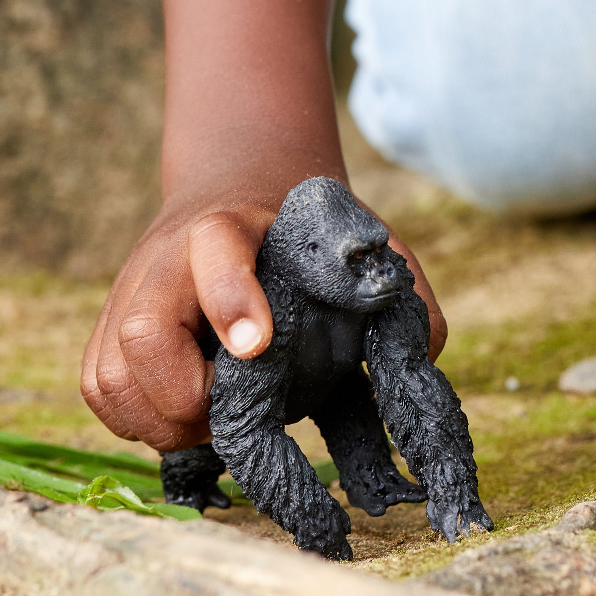 Schleich Wild Life         14770 Male Gorilla