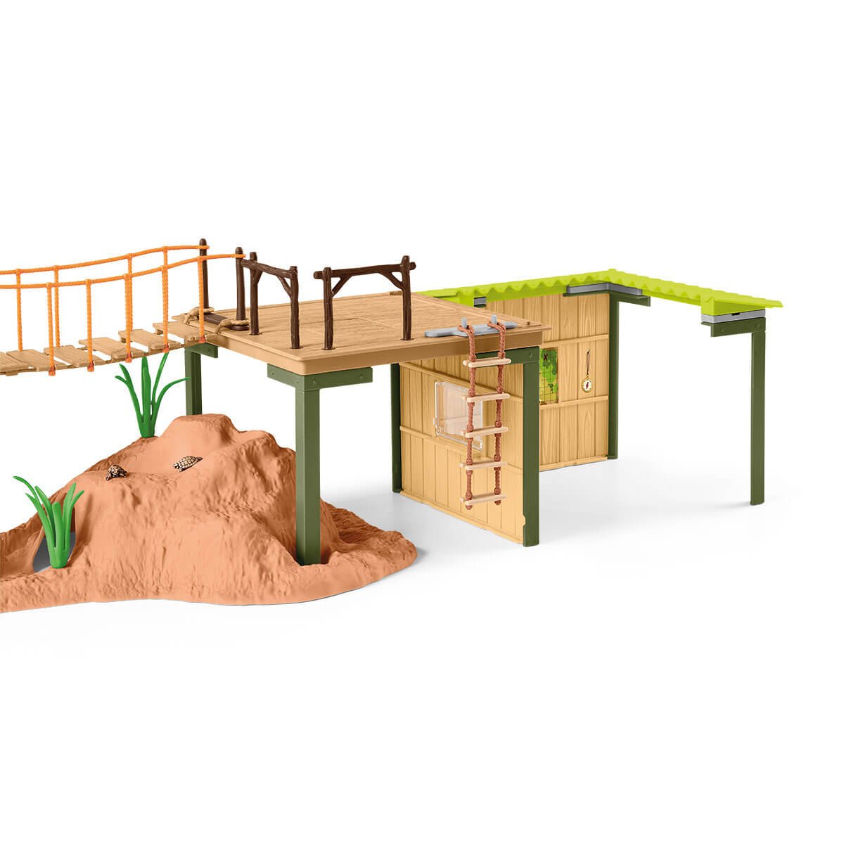 Estación De Aventuras Schleich Wild Life, Figura De Juguete 42594